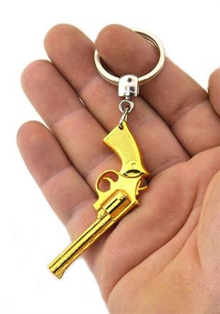 JOAK REVOLVER METAL ANAHTARLIK GOLD RENK