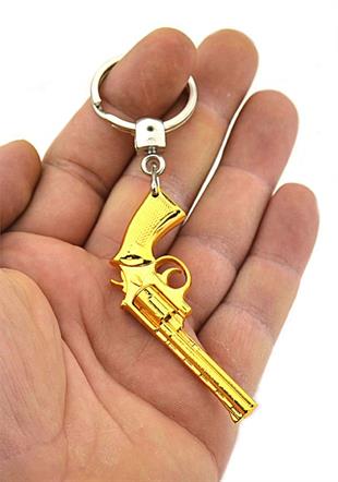 JOAK REVOLVER METAL ANAHTARLIK GOLD RENK
