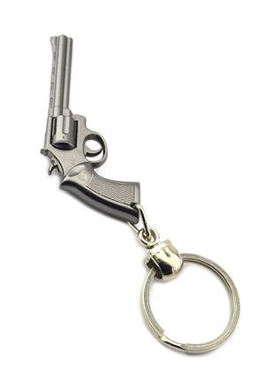 JOAK REVOLVER METAL ANAHTARLIK KOYU GRİ RENK