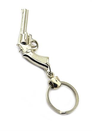JOAK REVOLVER METAL ANAHTARLIK AÇIK GRİ RENK