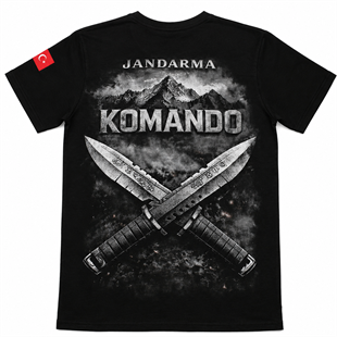  UNİSEX JANDARMA KOMANDO FORMA - SİYAH