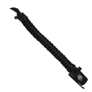 JÖAK  PARACORD BİLEKLİK - SİYAH