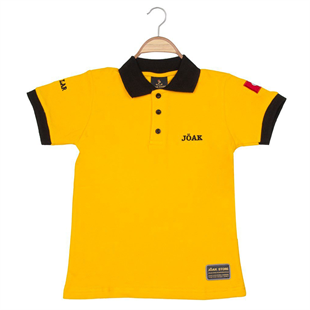 POLO TSHİRTÇocuk JÖAK Polo Tshirt -Sarı