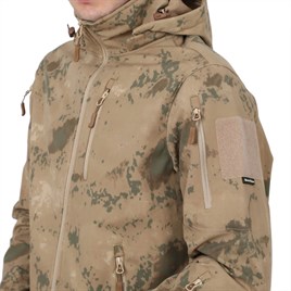Askeri Tactical Softshell Mont Jandarma Kamuflaj
