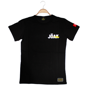  Unisex Jöak Kurşun Logolu Tshirt