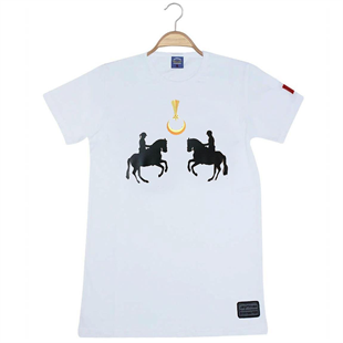 JAKEM BİNİCİ T-SHİRT BEYAZ