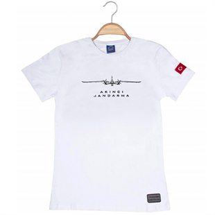 JHV AKINCILAR T-SHİRT-BEYAZ