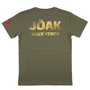 T-SHIRTJöak Her Yerde - Haki