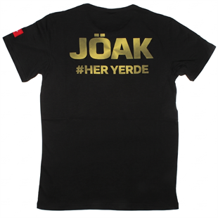 T-SHIRTJöak Her Yerde - Siyah