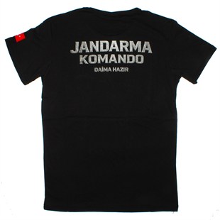 T-SHIRTUnisex Jandarma Komando Tshirt - Siyah
