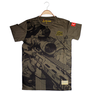 Unisex JÖH Gölge Asker T-Shirt