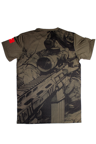 Unisex JÖH Gölge Asker T-Shirt