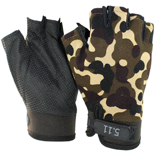 TACTİCAL ELDİVEN5.11 Tactical Kısa Kesik Eldiven - Kamuflaj