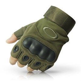 Tactical Askeri Destekli Yarım Eldiven SİYAH , HAKİ , BEJ