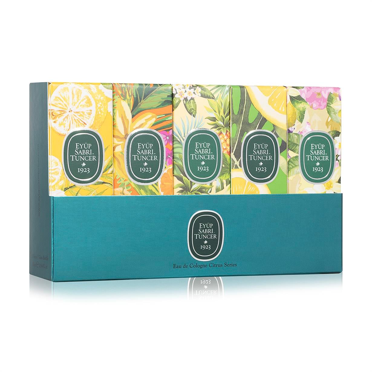 EYÜP SABRİ TUNCER 5 Lİ 16 ML KOLONYA CITRUS SET- KURDELELİ ÇANTALI