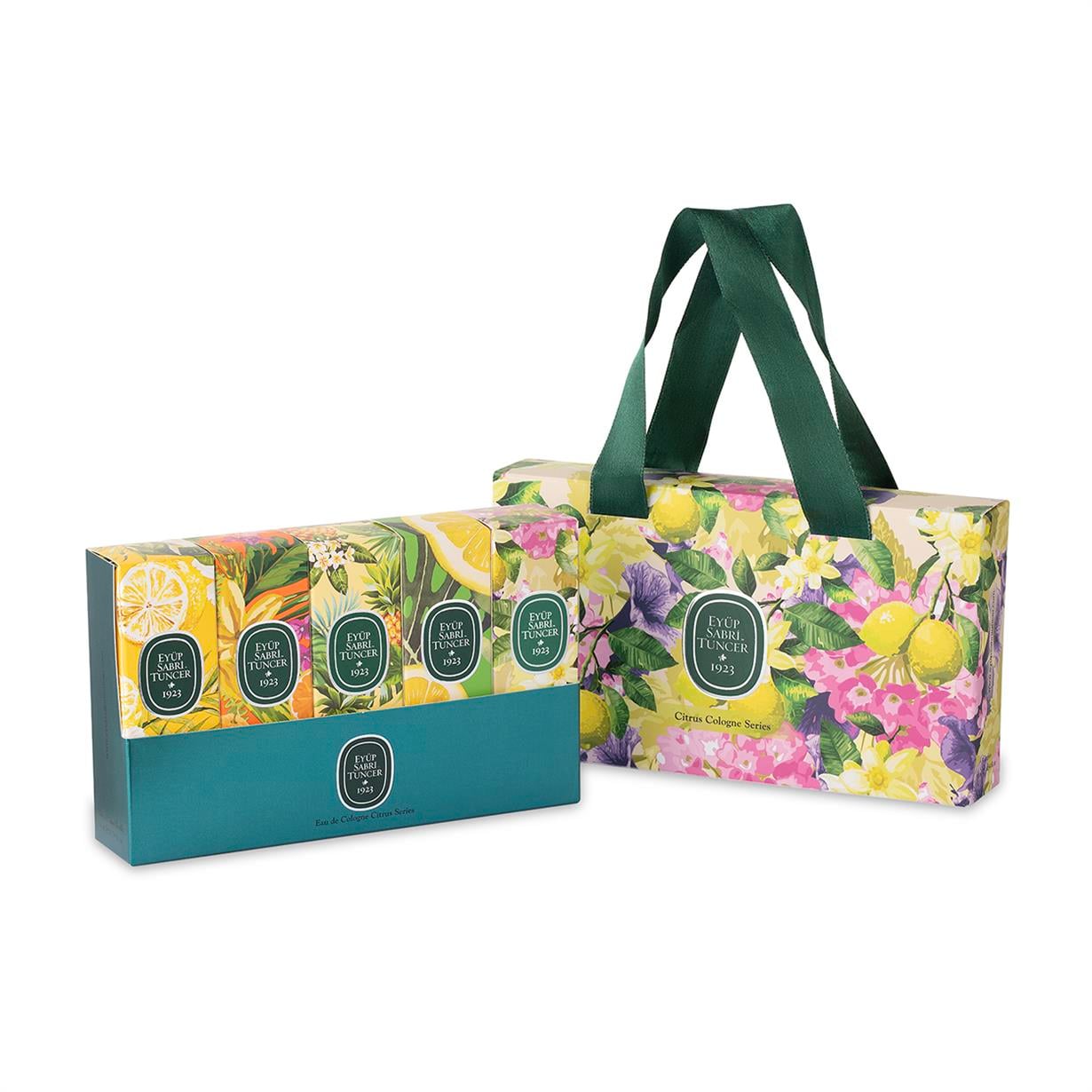 EYÜP SABRİ TUNCER 5 Lİ 16 ML KOLONYA CITRUS SET- KURDELELİ ÇANTALI