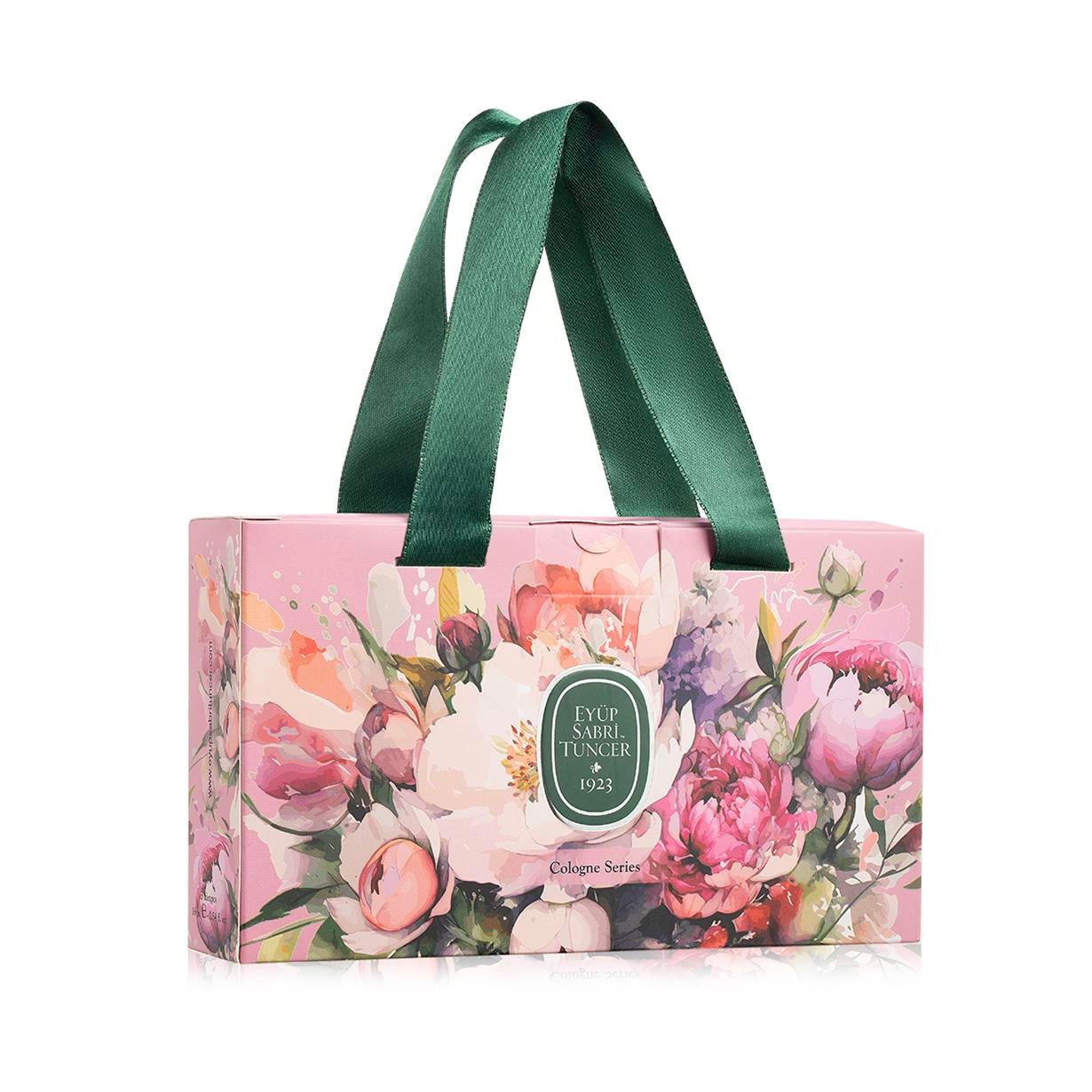 5li 16 ml Kolonya - Set 2 - Kurdeleli Hediye Çanta