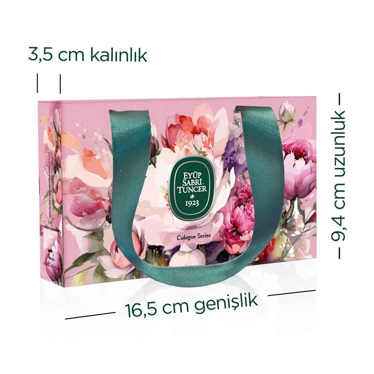5li 16 ml Kolonya - Set 2 - Kurdeleli Hediye Çanta
