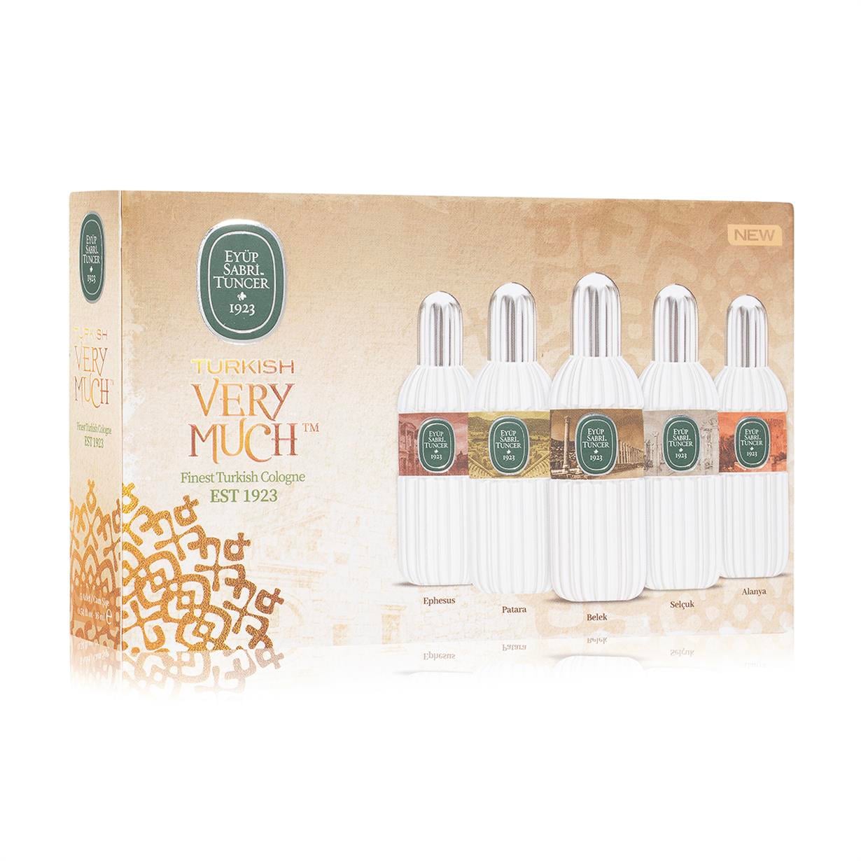 16 ML SİLİNDİR CAM ŞİŞE KOLONYA 5 Lİ SET - TURKISH VERY MUCH