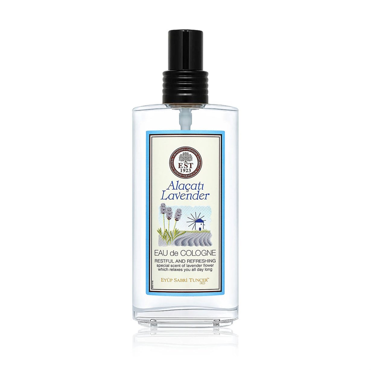 Alaçatı Lavender 150 ml Eau De Cologne - Cam Şişe