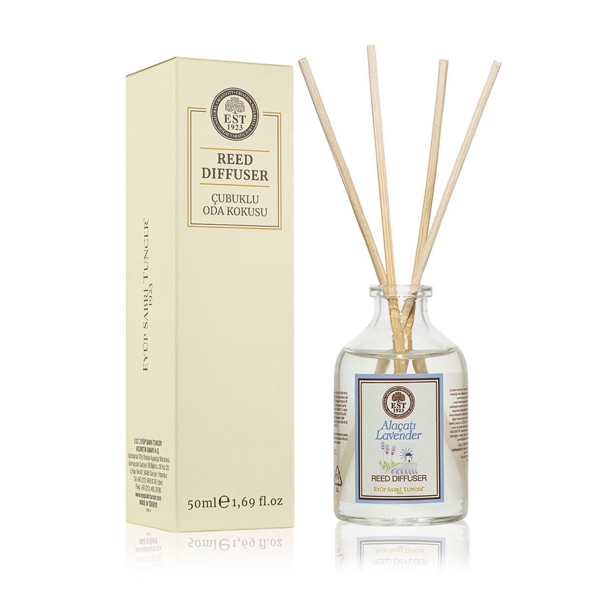 Alaçatı Lavender Çubuklu Oda Kokusu 50 ml