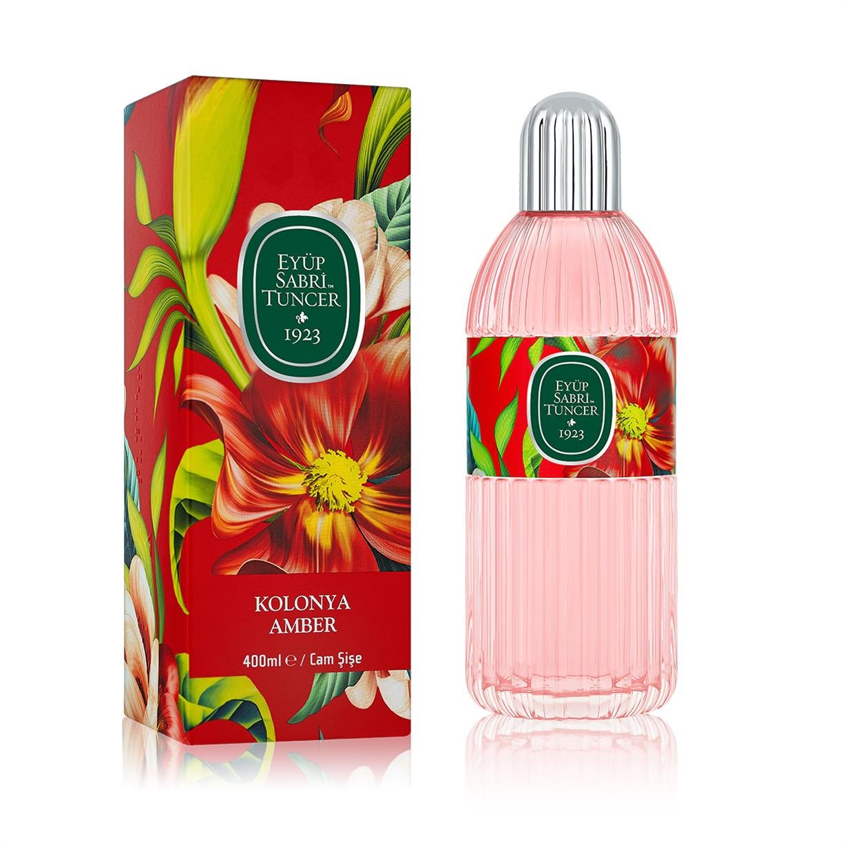 Amber Kolonyası 400 ml - Cam Şişe