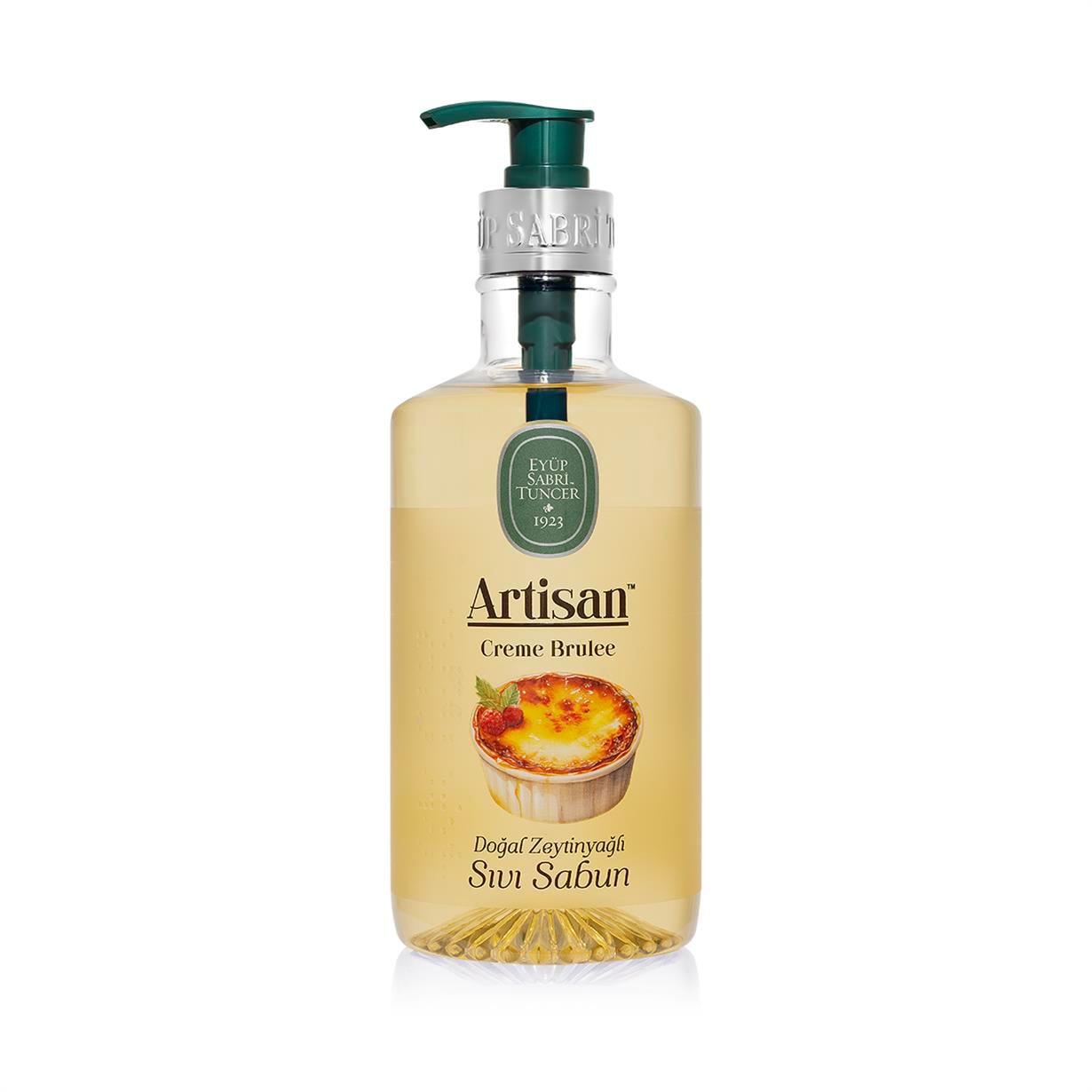 ARTISAN DOĞAL ZEYTİNYAĞLI SIVI SABUN-CREME BRULEE  600 ML