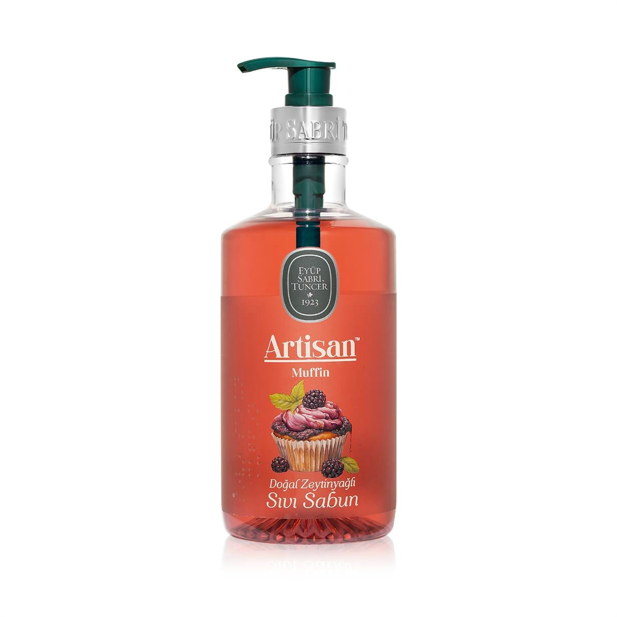 ARTISAN DOĞAL ZEYTİNYAĞLI SIVI SABUN-MUFFIN 600 ML
