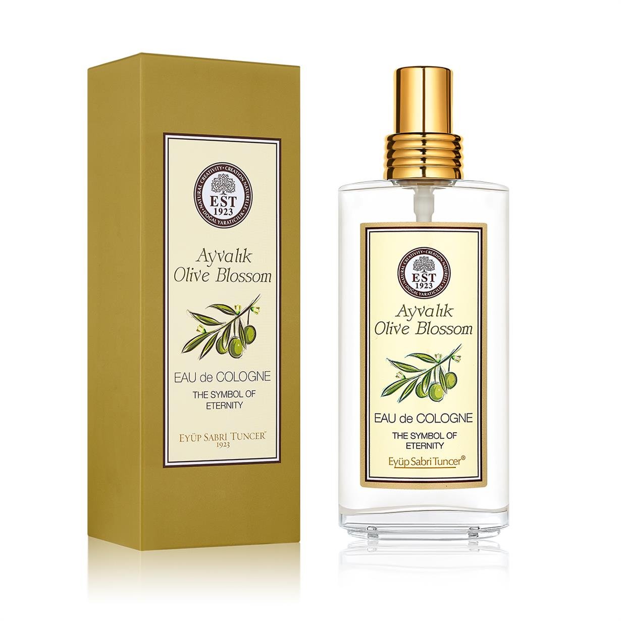 Ayvalık Olive Blossom 150 ml Eau De Cologne - Cam Şişe