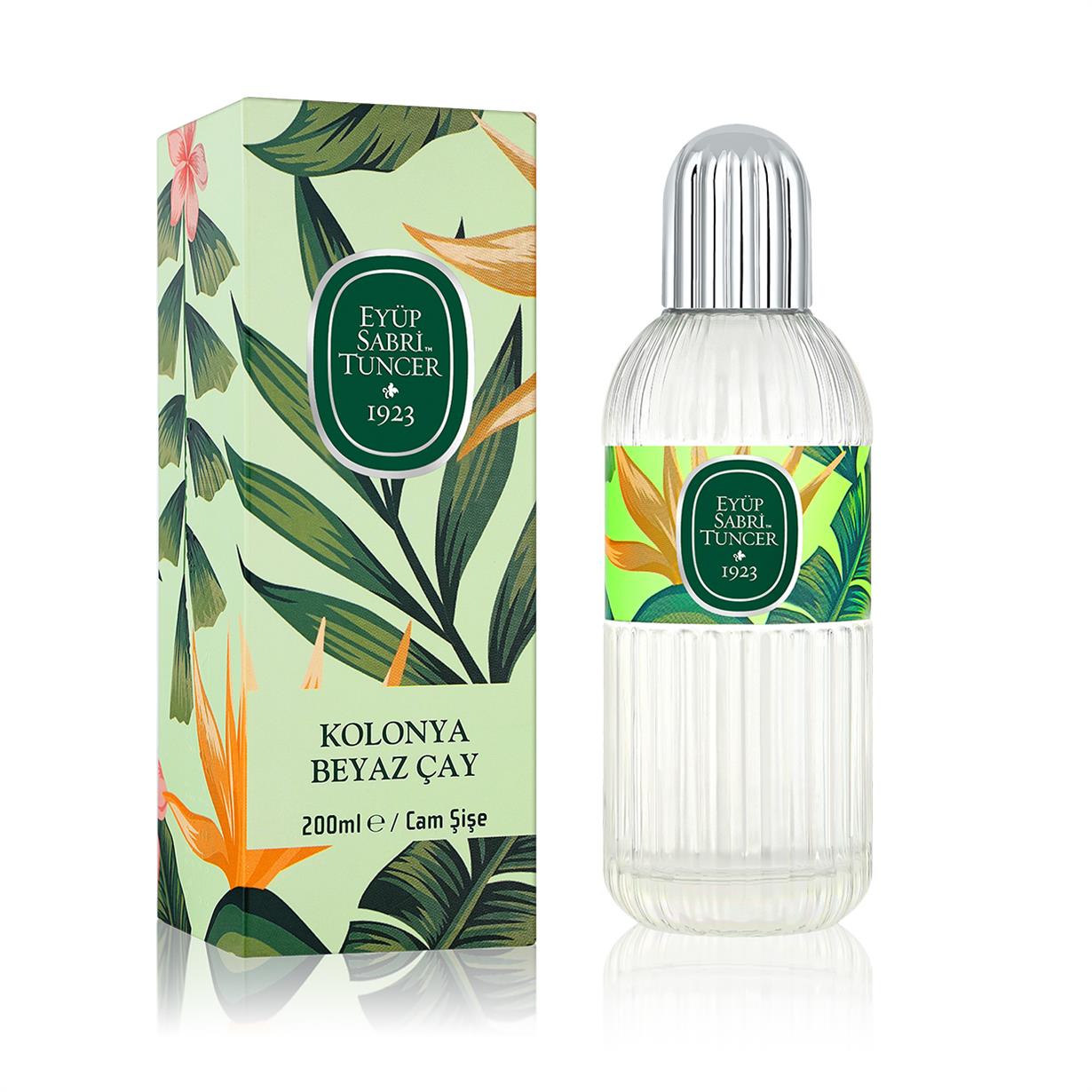 Beyaz Çay Kolonyası 200 ml - Cam Şişe