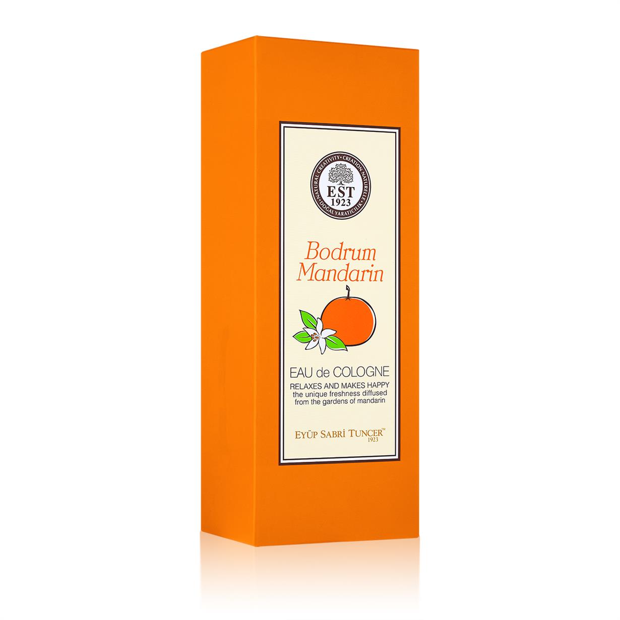 Bodrum Mandarin 150 ml Eau De Cologne - Cam Şişe