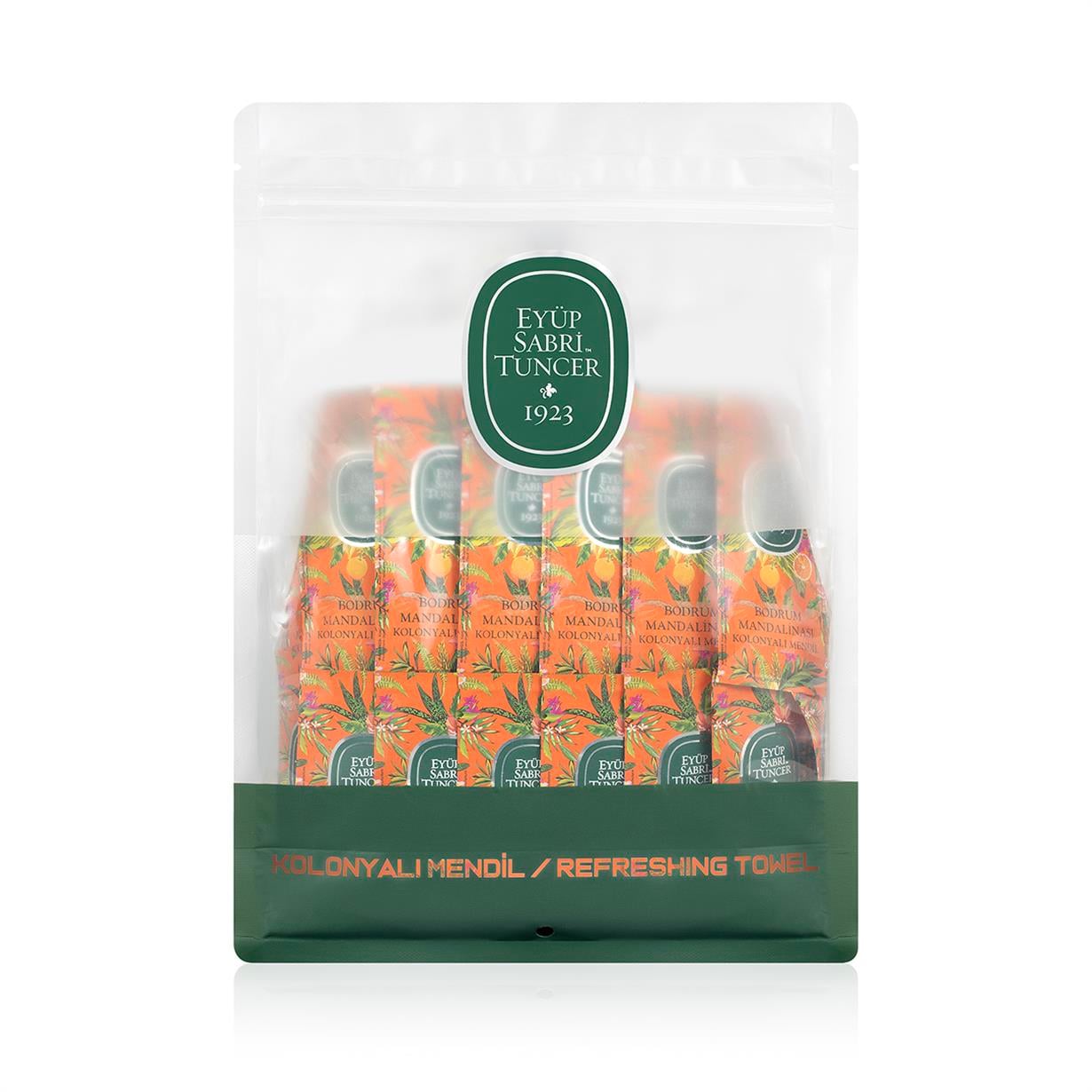 Bodrum Mandalinası Kolonyalı Mendil 150li (Küçük Boy)
