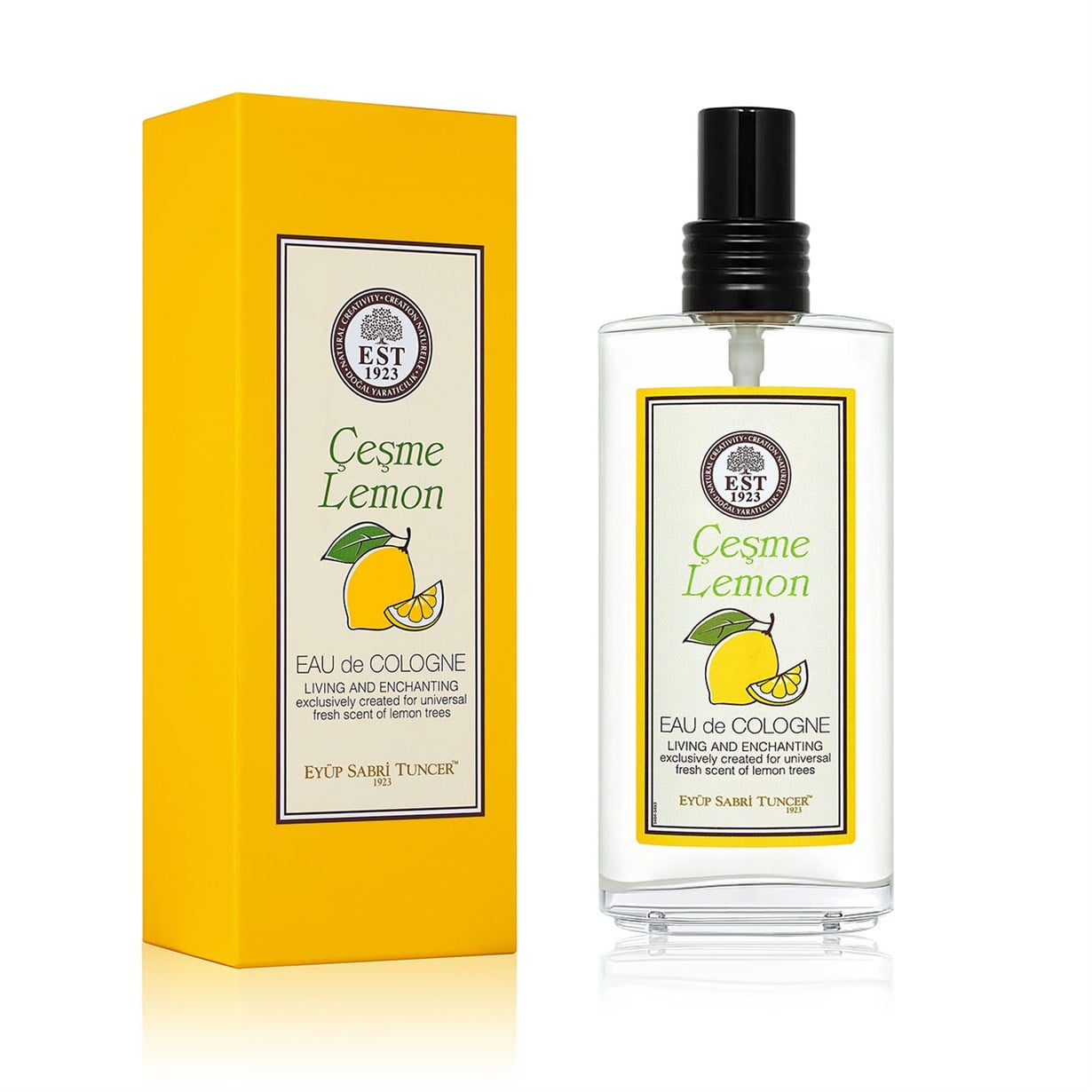 Çeşme Lemon 150 ml Eau De Cologne - Cam Şişe