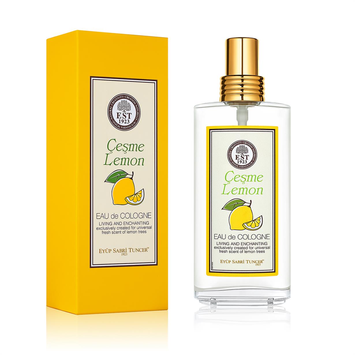Çeşme Lemon 150 ml Eau De Cologne - Cam Şişe