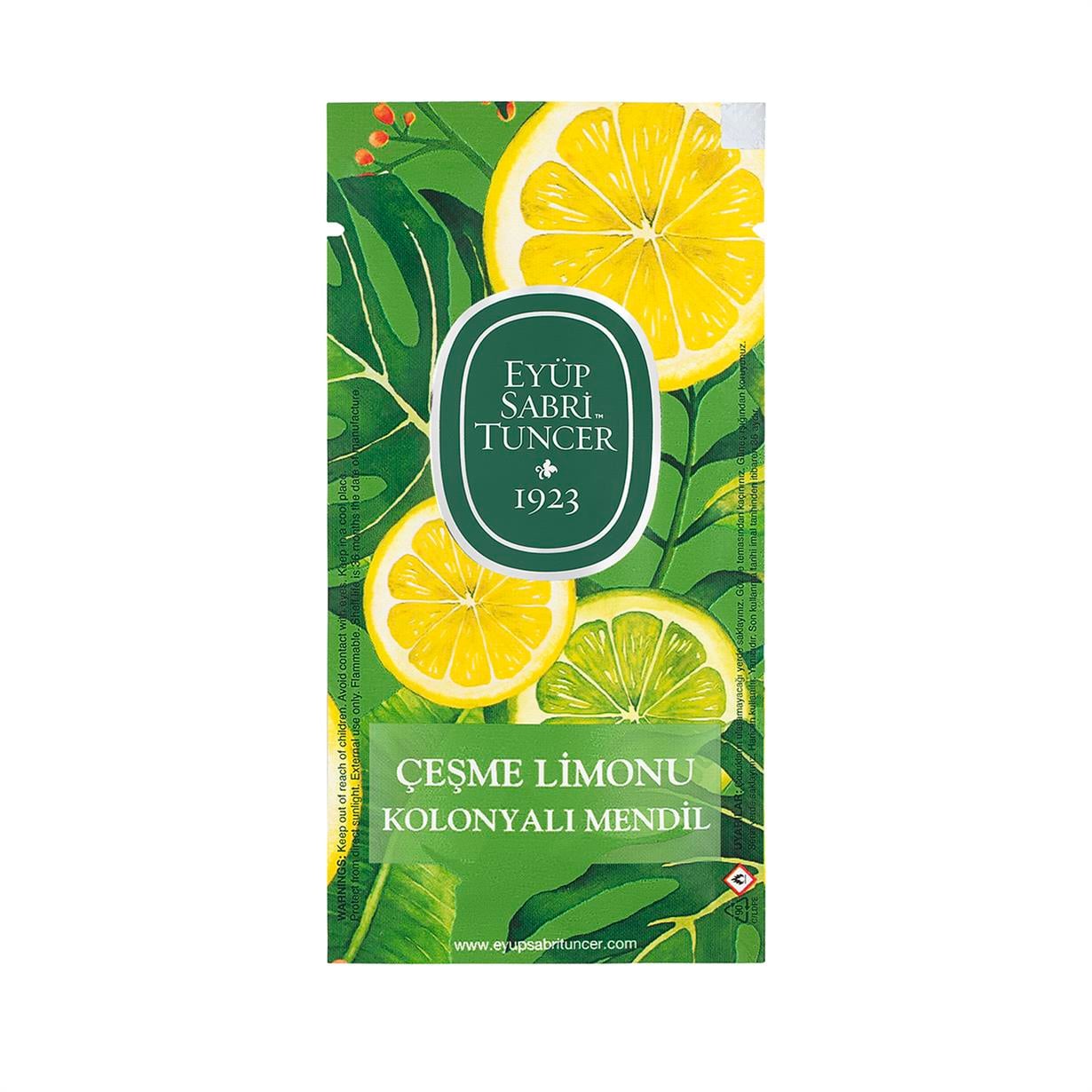 Çeşme Limonu Kolonyalı Mendil 150li (Küçük Boy)