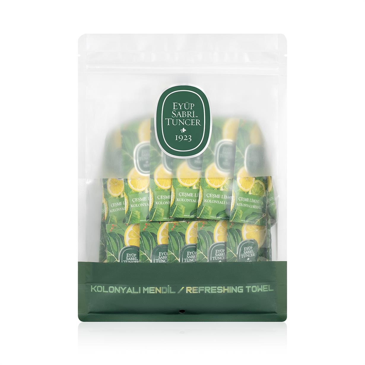 Çeşme Limonu Kolonyalı Mendil 150li (Küçük Boy)