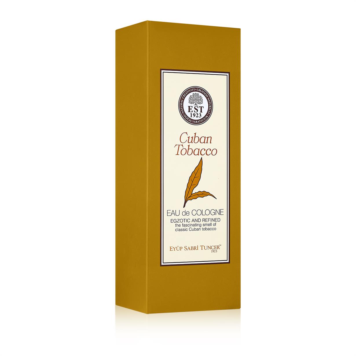 Cuban Tobacco 150 ml Eau De Cologne - Cam Şişe