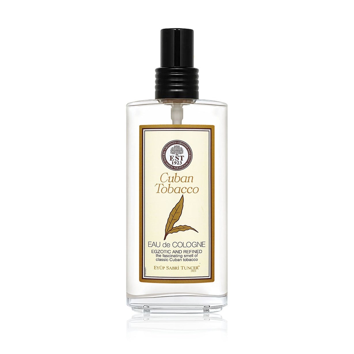 Cuban Tobacco 150 ml Eau De Cologne - Cam Şişe
