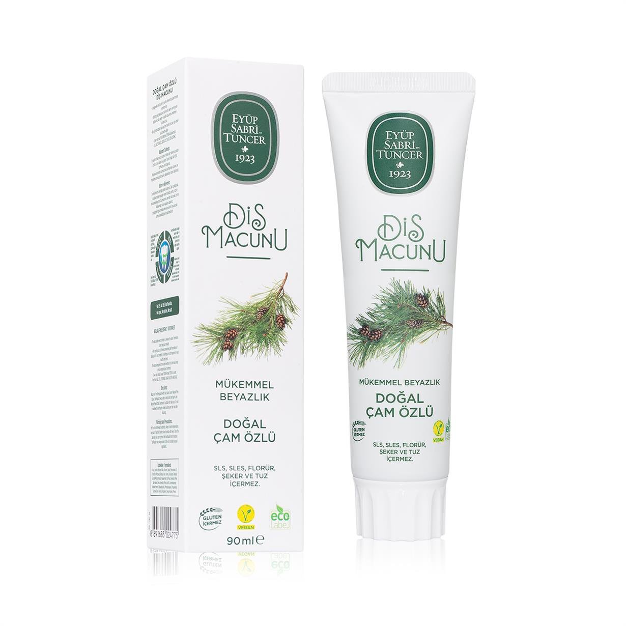 Doğal Çam Özlü Diş Macunu 90 ml