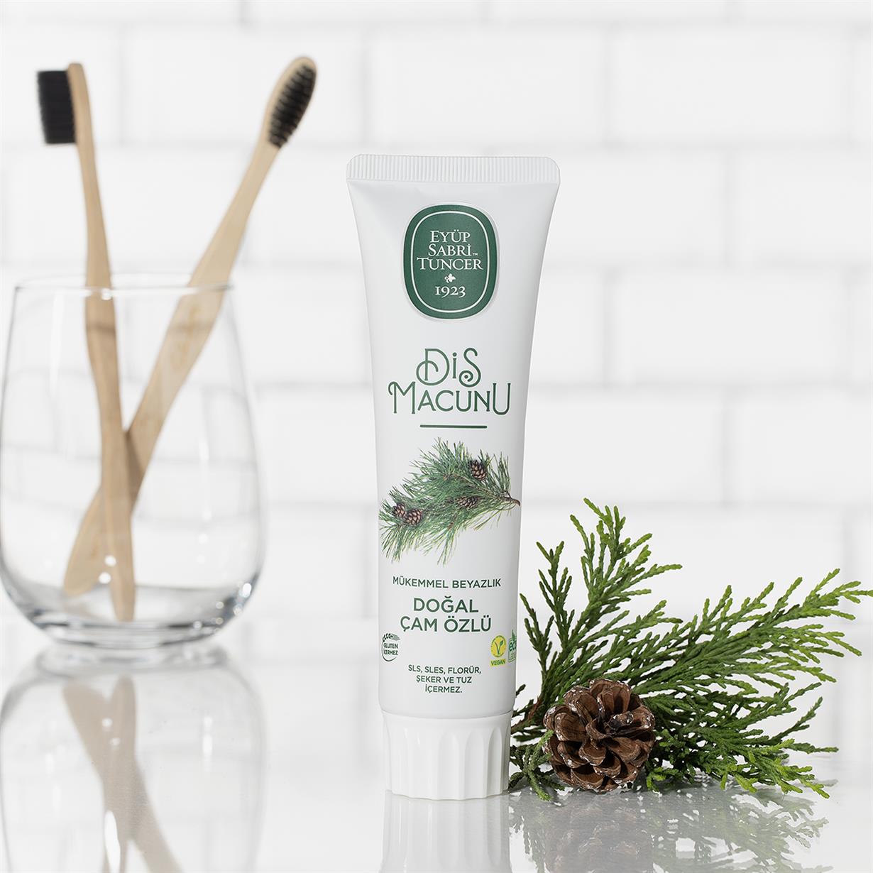 DOĞAL ÇAM ÖZLÜ DİŞ MACUNU 90 ML - YENİ