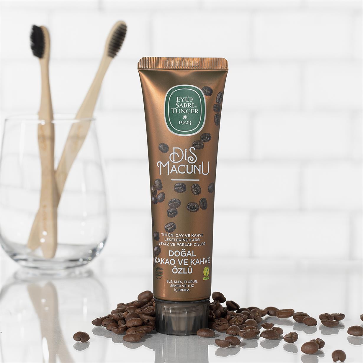 Doğal Kakao ve Kahve Özlü Diş Macunu 90 ml