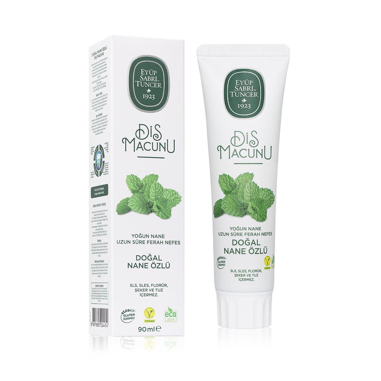 Doğal Nane Özlü Diş Macunu 90 ml