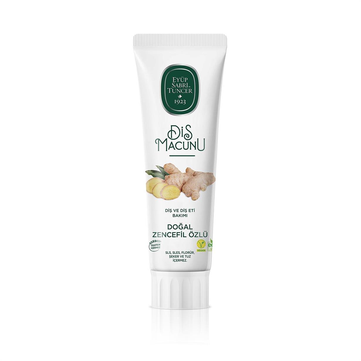 Doğal Zencefil Özlü Diş Macunu 90 ml