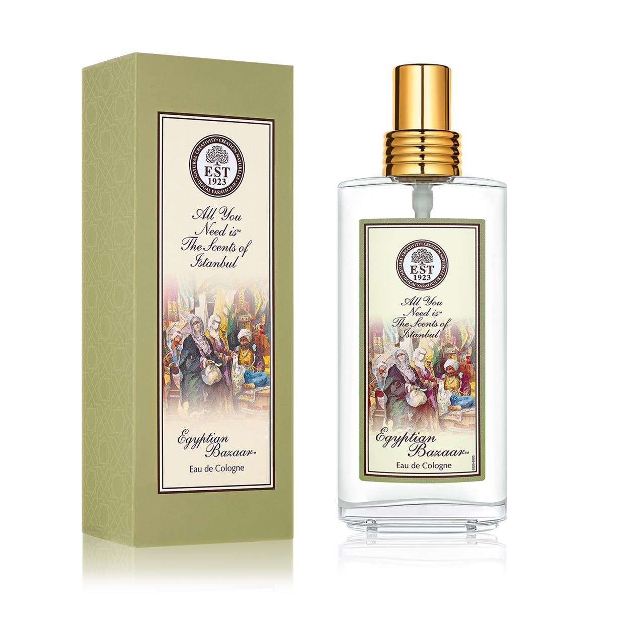 Egyptian Bazaar 150 ml Eau De Cologne - Cam Şişe