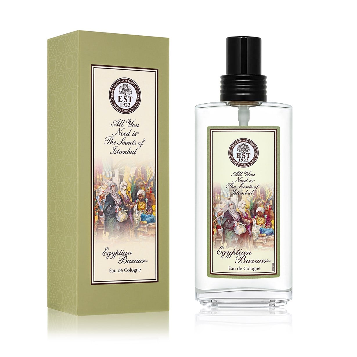 Egyptian Bazaar 150 ml Eau De Cologne - Cam Şişe