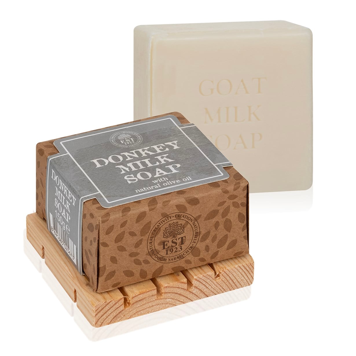 Eşek Sütü Doğal Zeytinyağlı Katı Sabun 150 gr