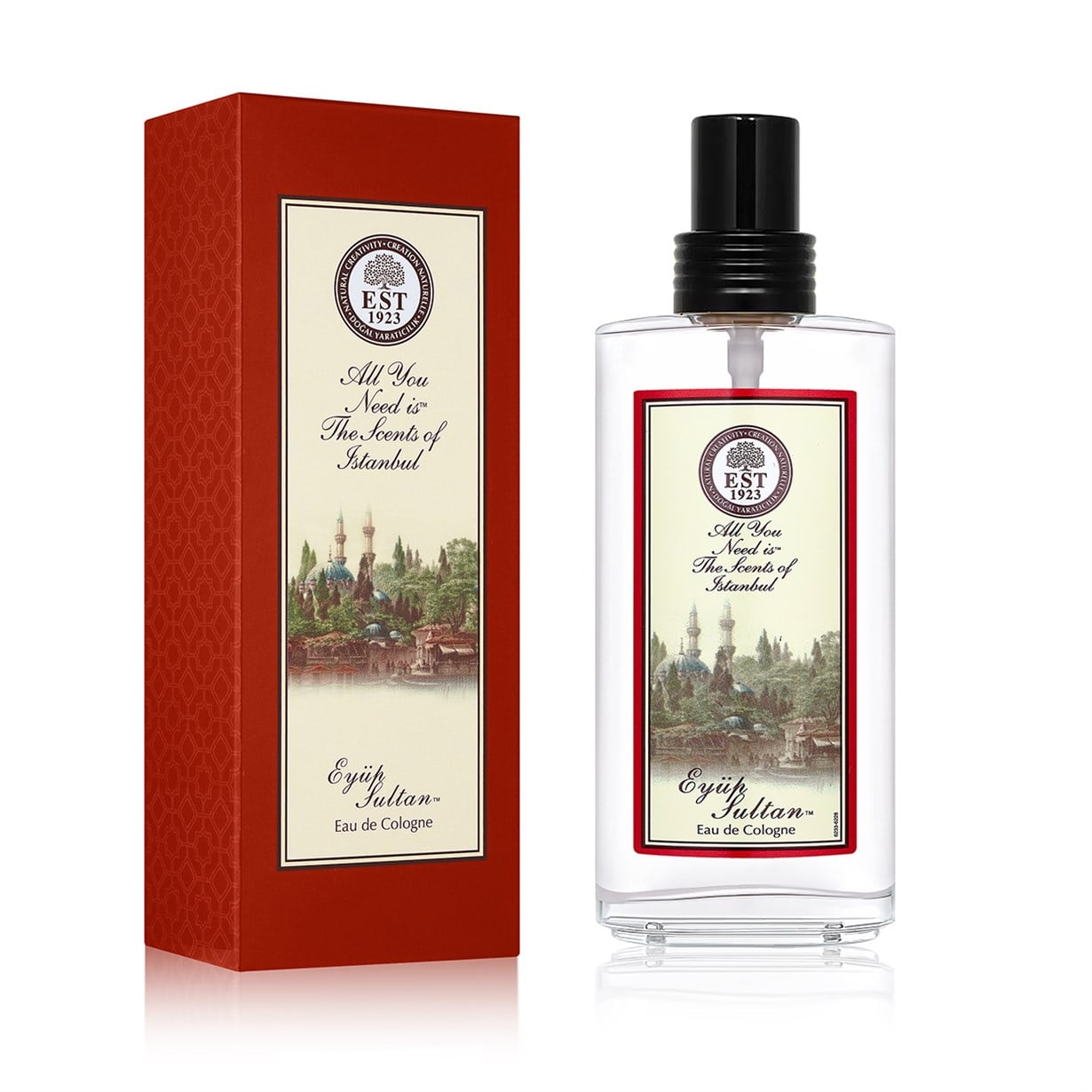 Eyüp Sultan 150 ml Eau De Cologne - Cam Şişe