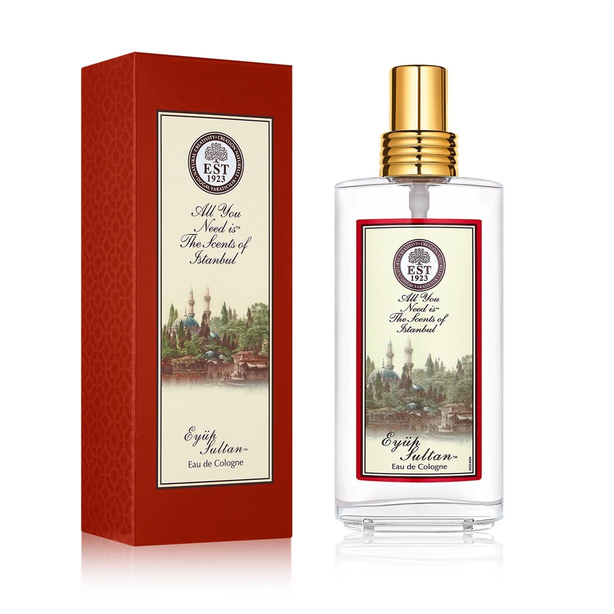 Eyüp Sultan 150 ml Eau De Cologne - Cam Şişe