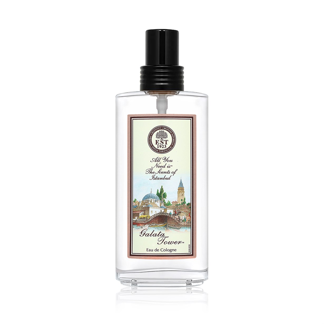 Galata Tower 150 ml Eau De Cologne - Cam Şişe