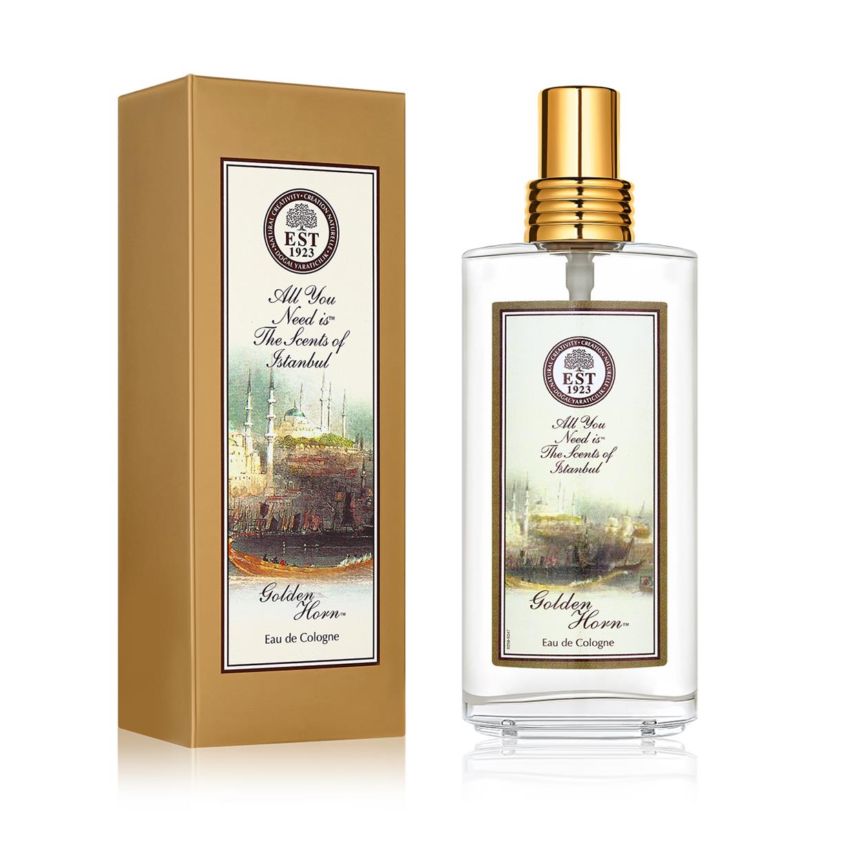 Golden Horn 150 ml Eau De Cologne - Cam Şişe